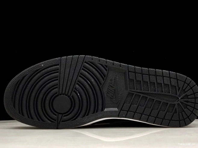 Black 1 Jordan High OG Retro 555088-013 Shadow Air Grey 0521